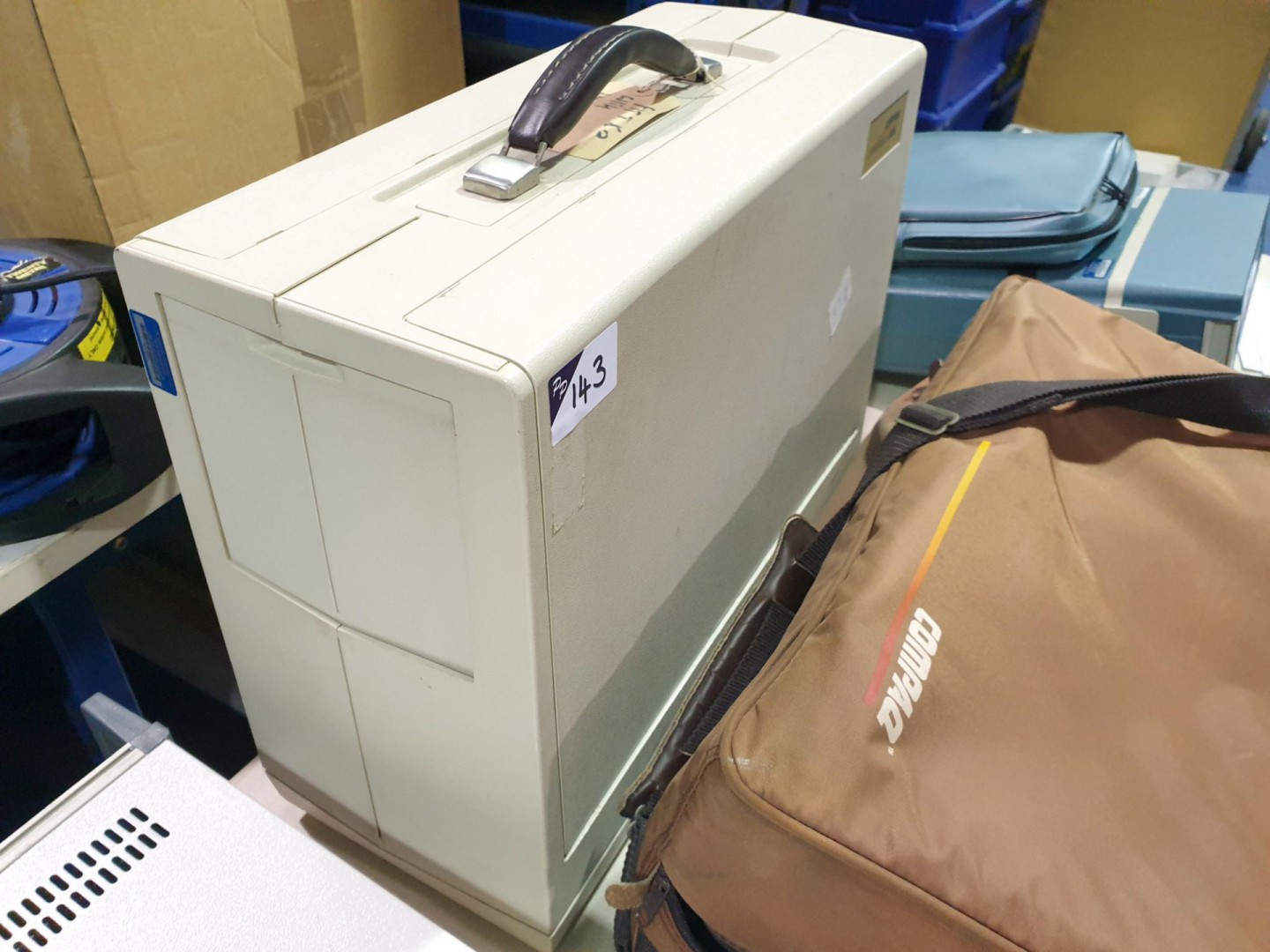 Compaq portable 286 PC in carry case