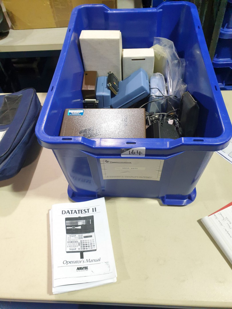 Qty various 4x Navtel datatest II controls, Compon...