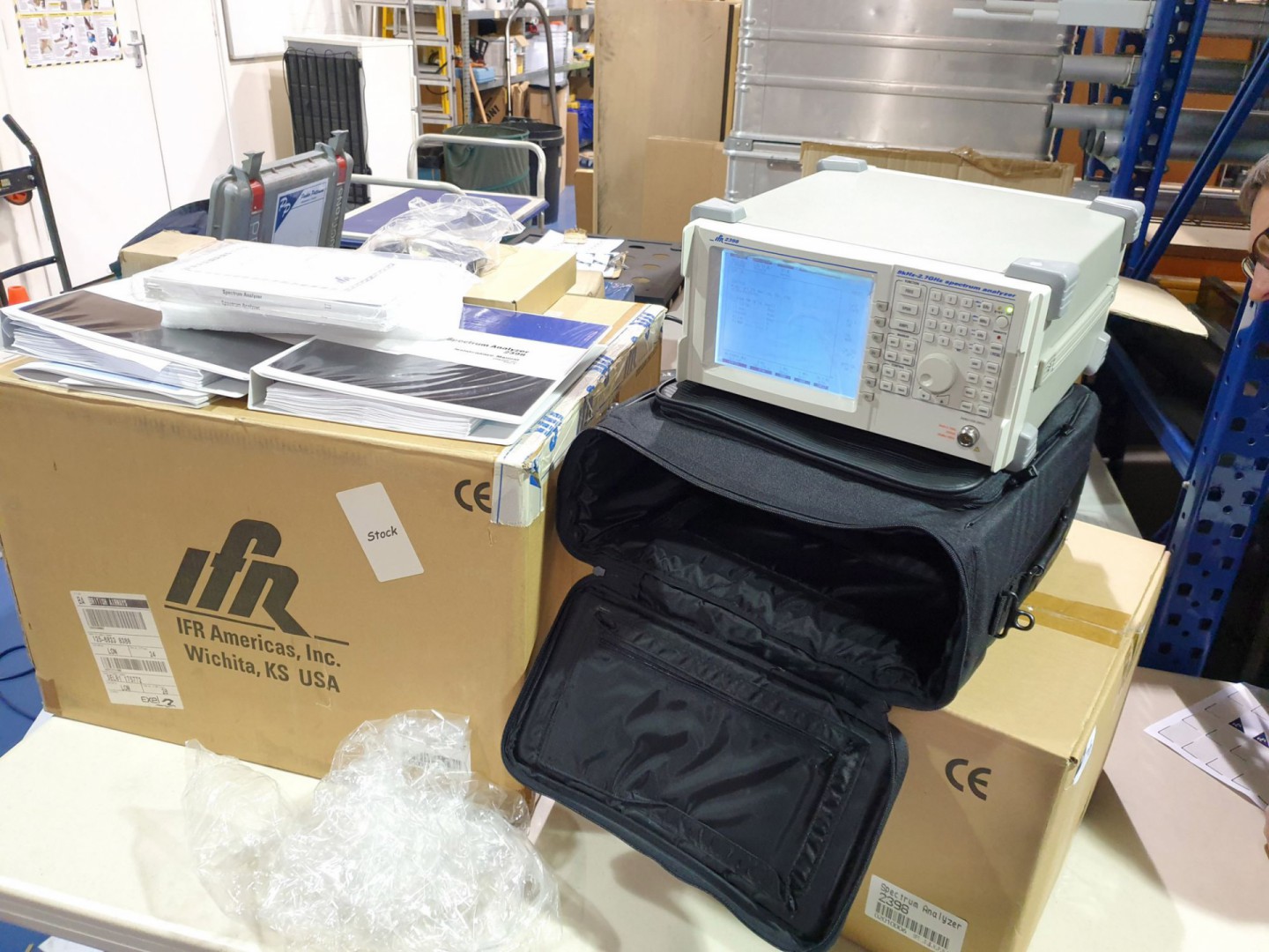 IFR 2390 spectrum analyser, 9kHz - 2.7GHz, s/n 020...