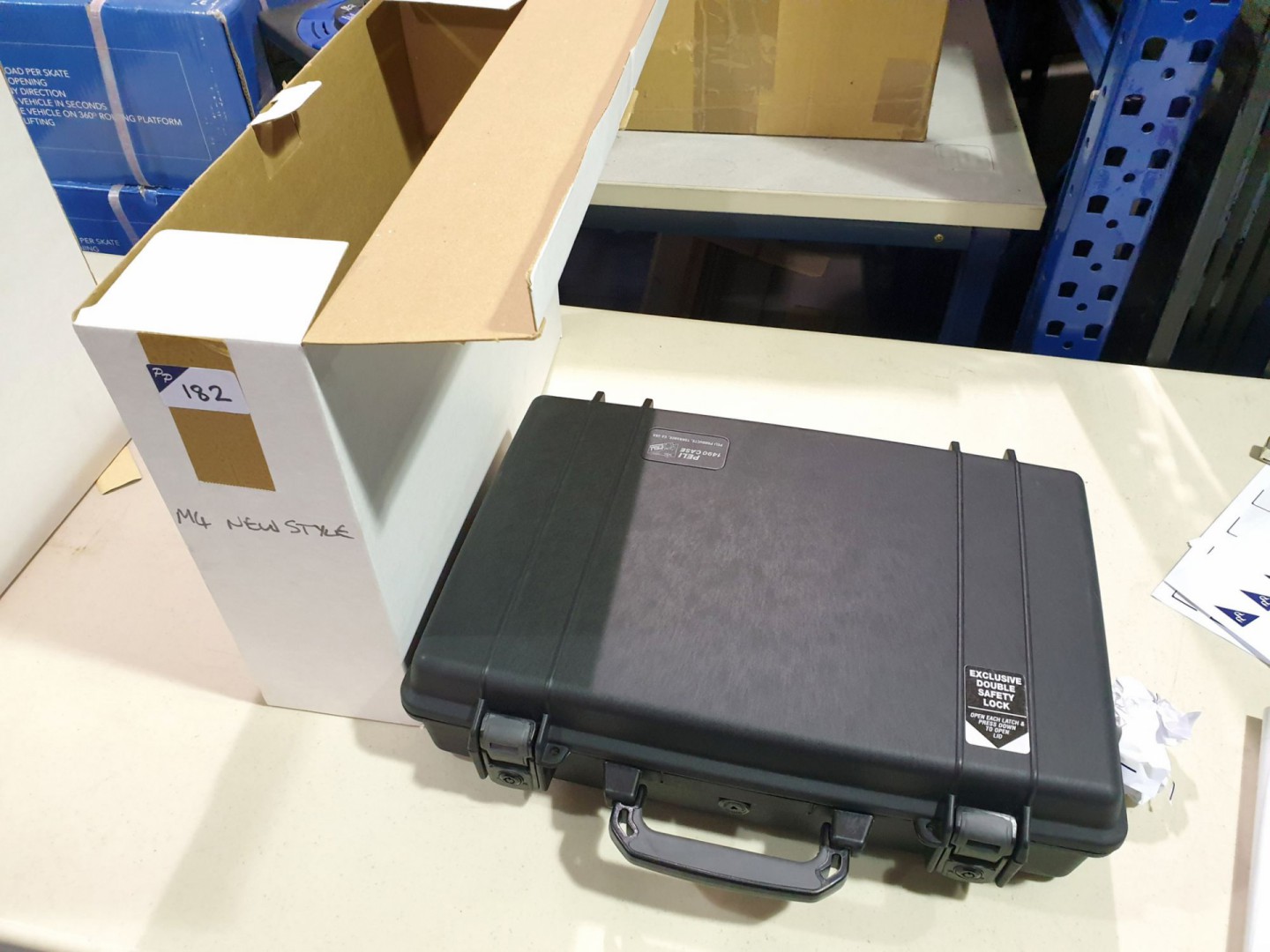 Peli 1490 black protector case (unused)