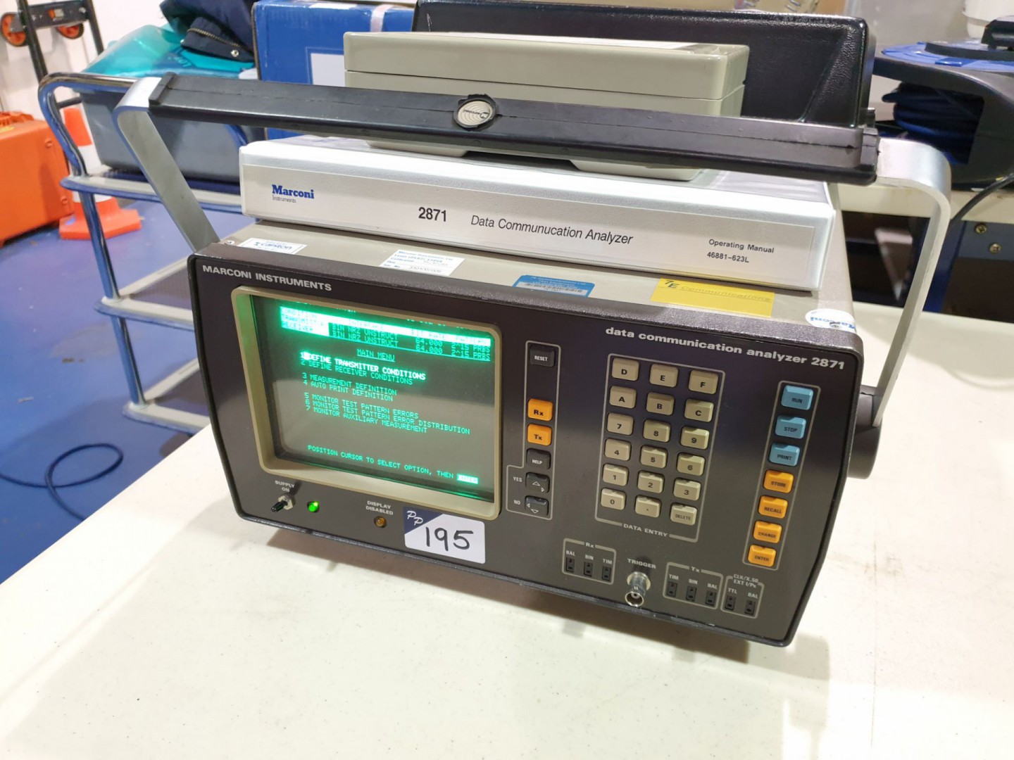 Marconi 2871 data communications analyser