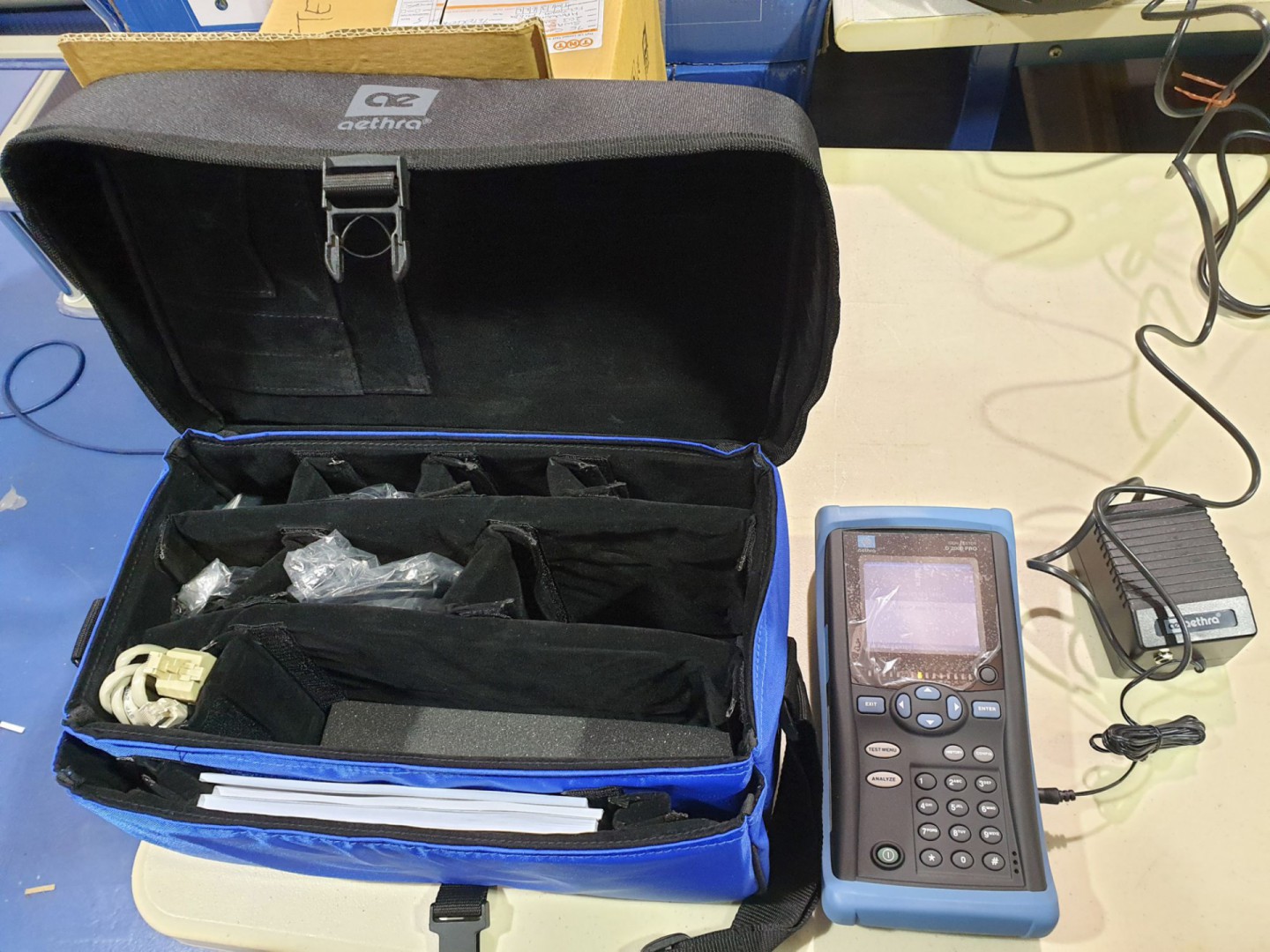Aethra D2000 Pro ISDN tester in carry case (boxed...