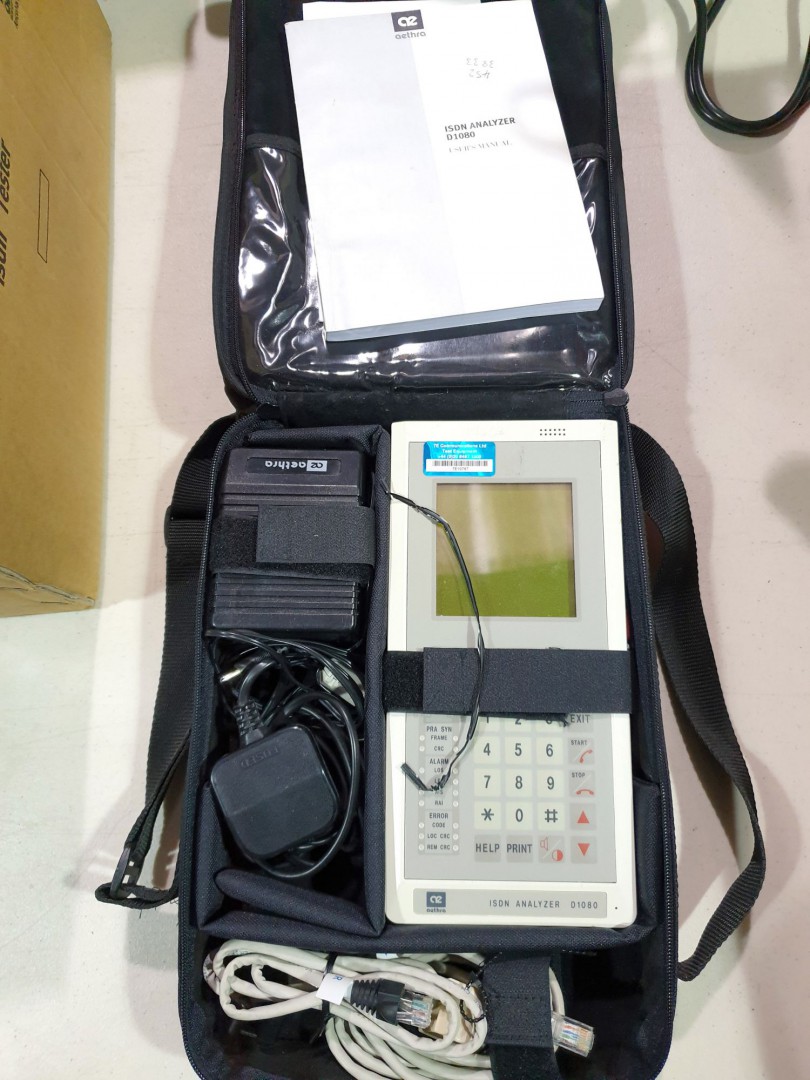 Aethra D1080 ISDN analyser in carry case