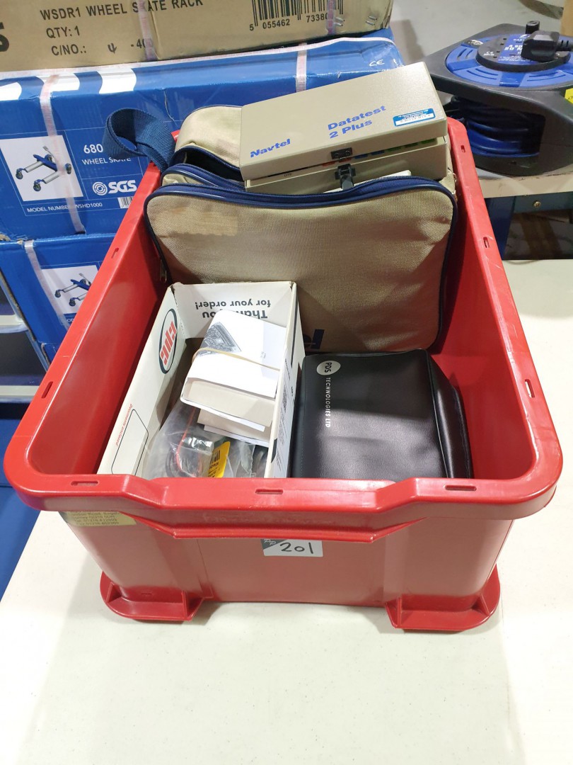 Qty various PDS ISDN loopback tester, Bhi ENC1 ech...