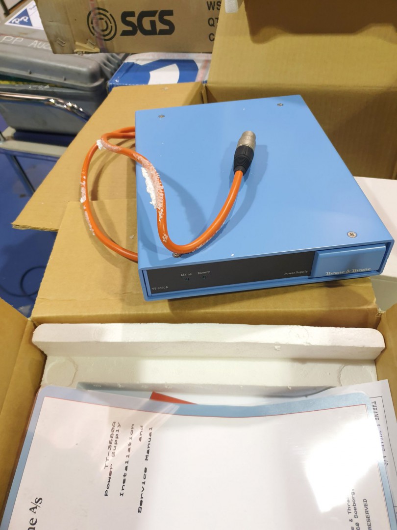 Thrane & Thrane TT-3680A power supply (boxed), Thr...
