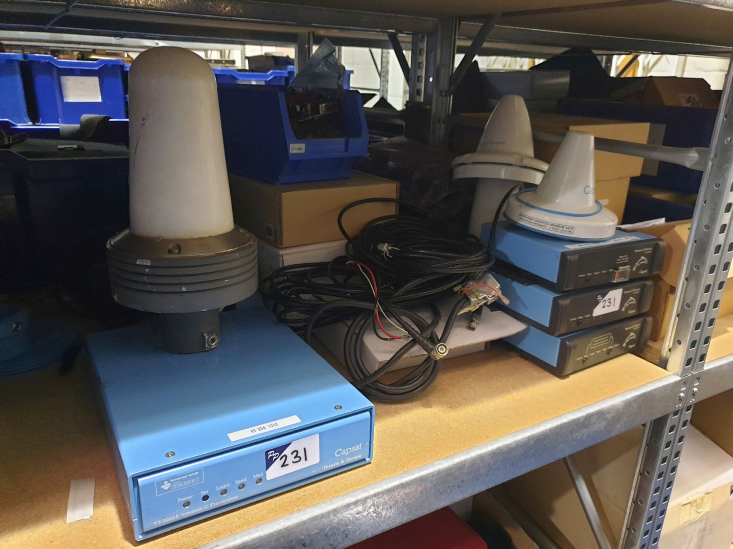 Qty various Thrane & Thrane inc: TT-3022A Inmarsat...
