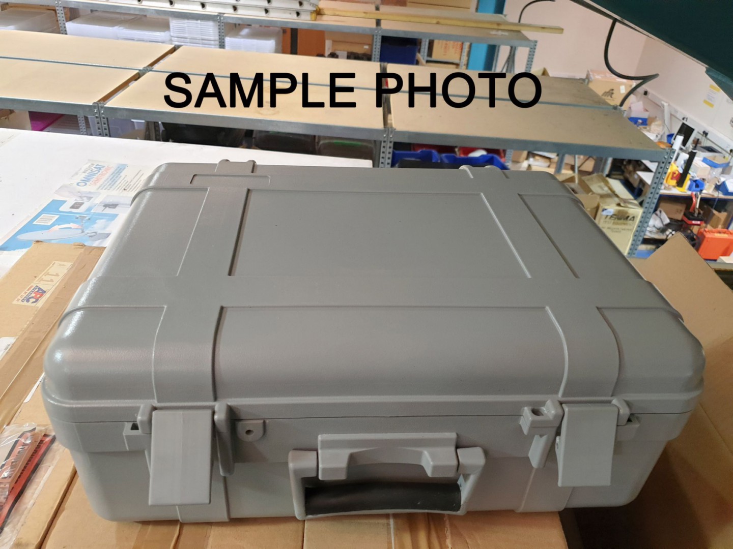 Grey plastic protector case (boxed & unused)