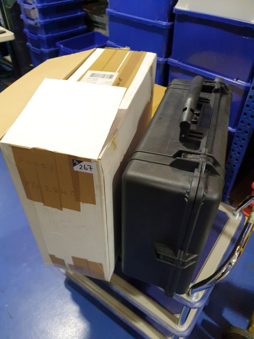 Peli black 1600 protector case (boxed & unused)