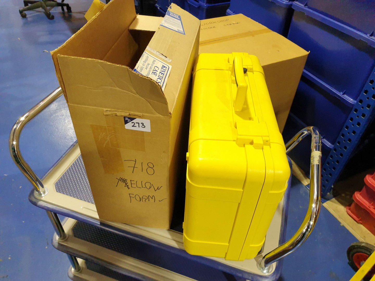 Under Water Kinetics yellow plastic protector case...