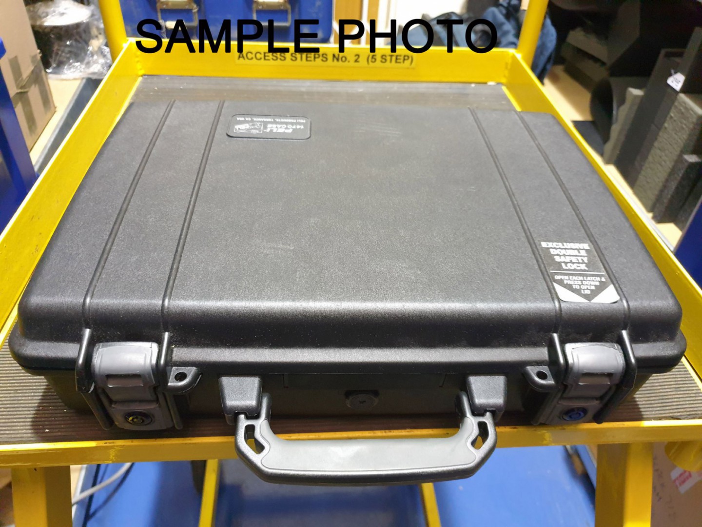 Peli 1470 black plastic protector case (boxed & un...