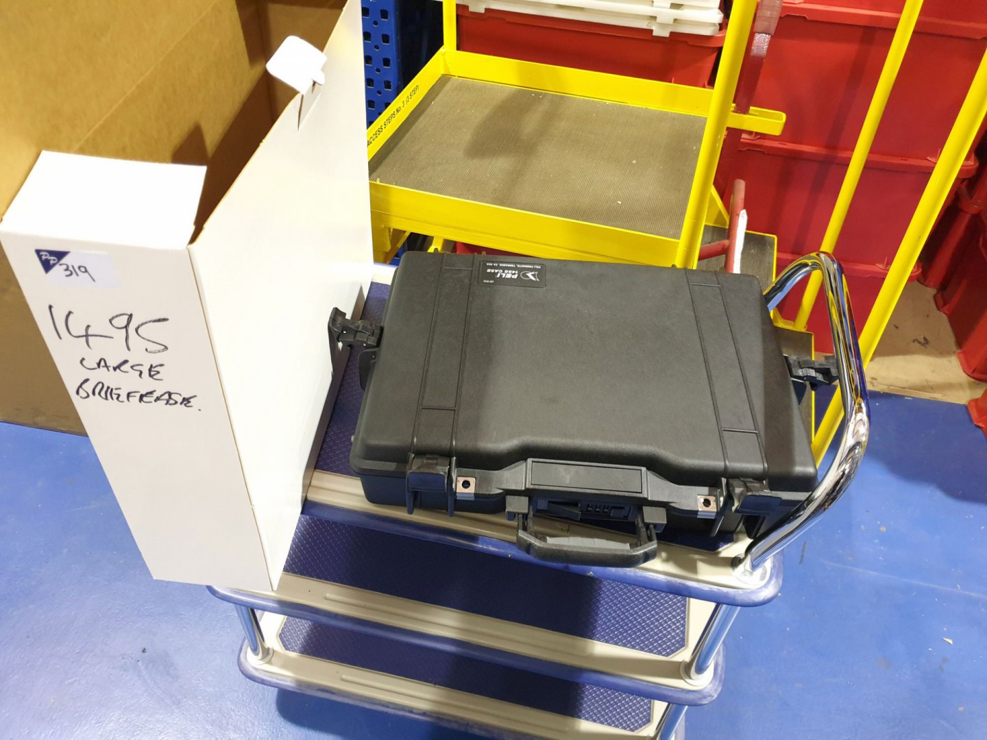 Peli 1495 black plastic combination protector case...
