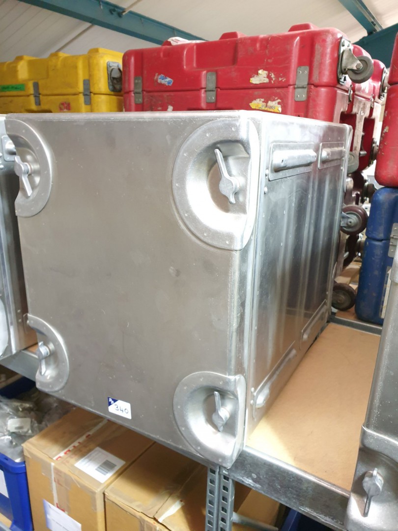 Milex aluminium transit case with handles, 17x27x2...