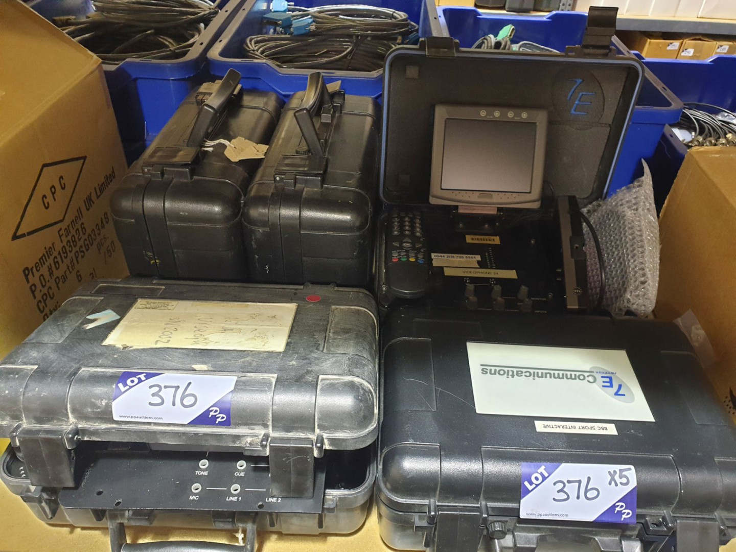 5x Talking Head live audio & video transmission sy...