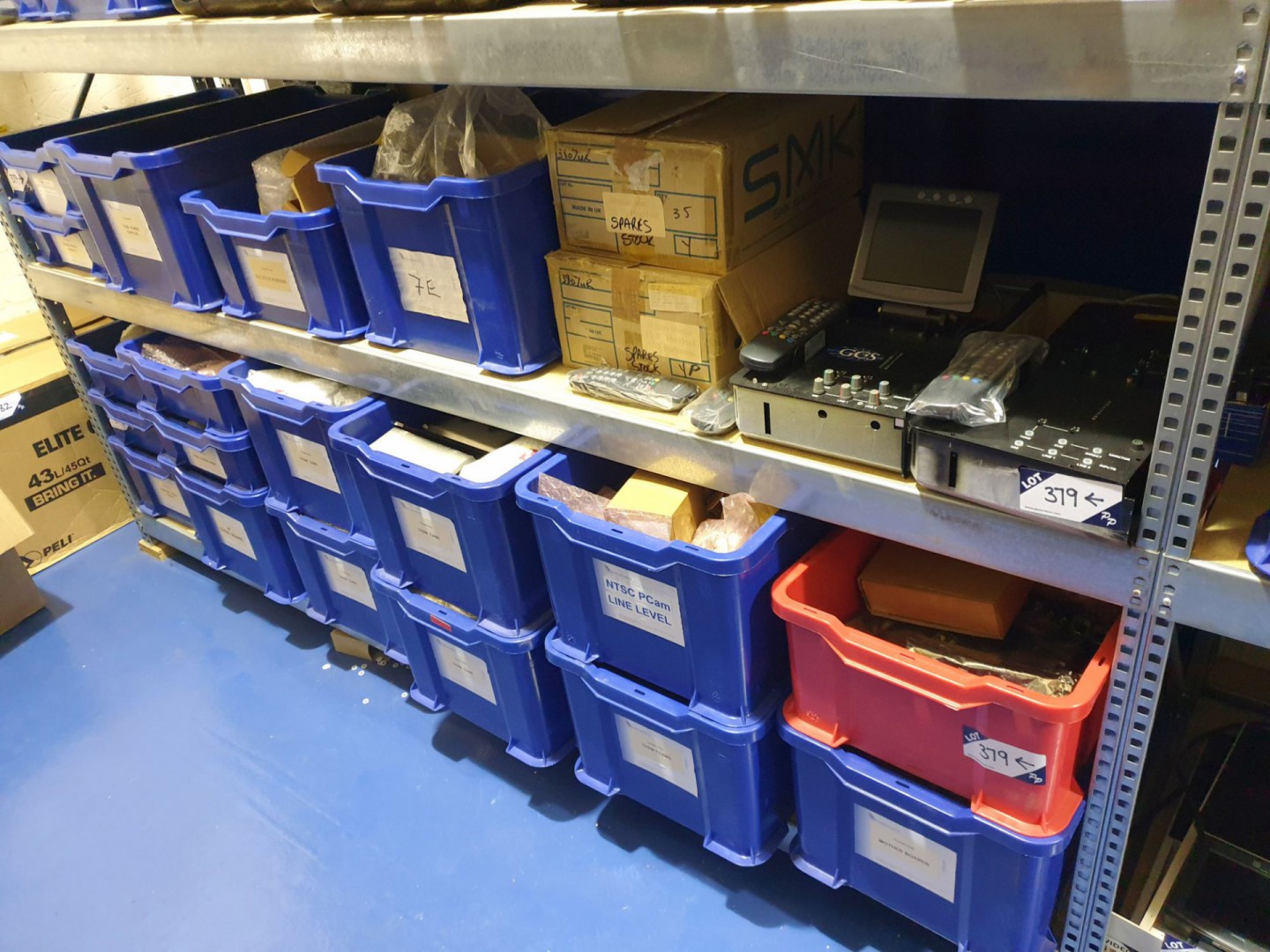 Large Qty various Talking Head spares inc: cans, c...