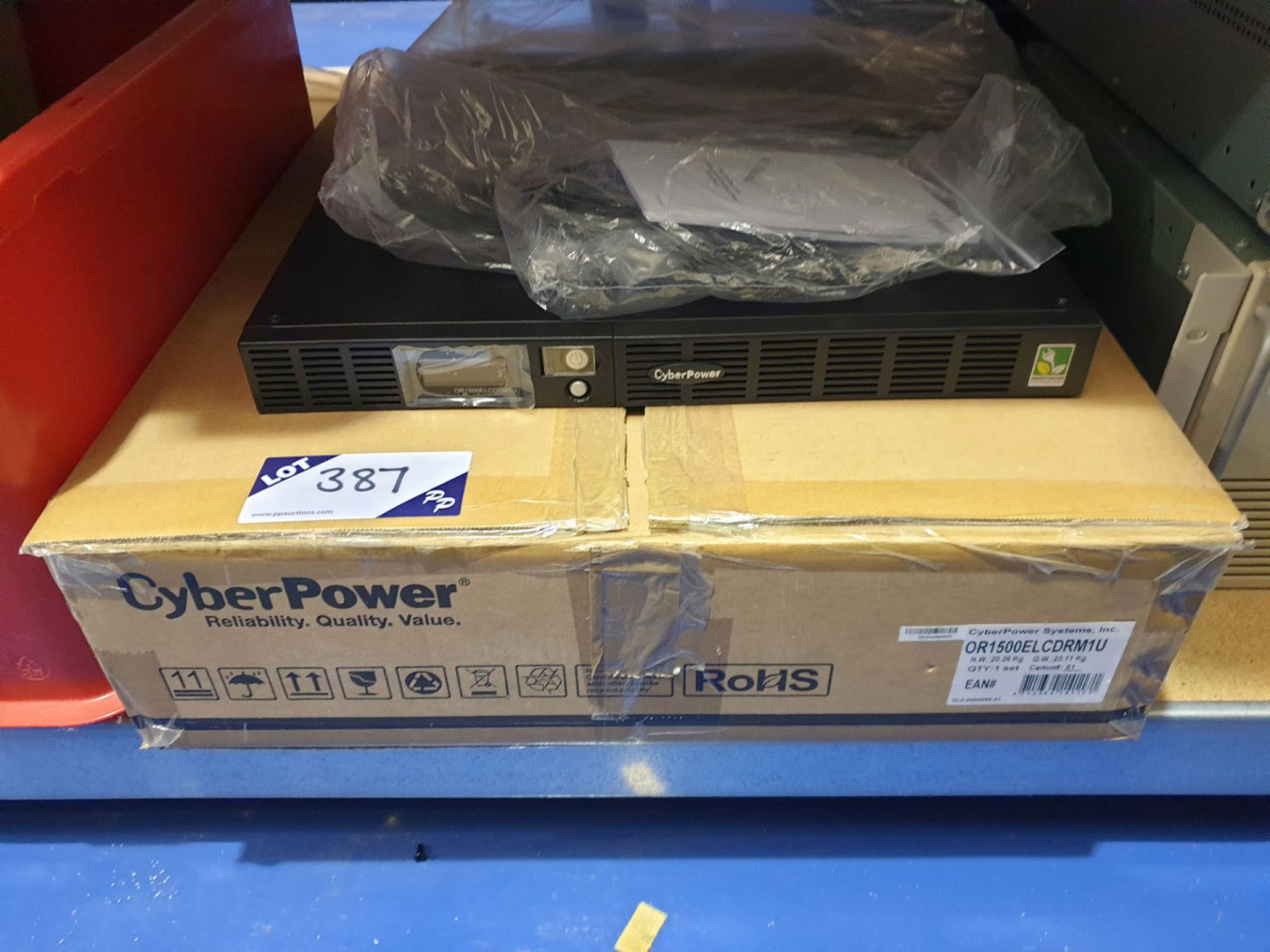 Cyber Power OR1500ELCDRM office rack mount UPS, 90...