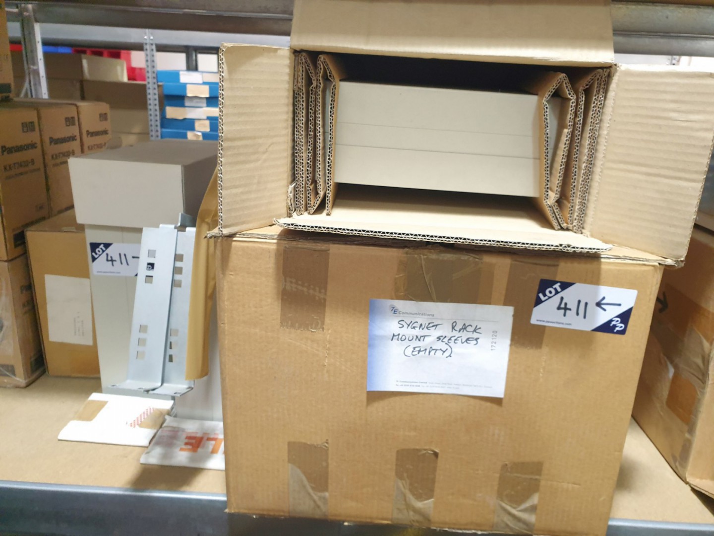 Qty various chassis mount sleeve etc (boxed & unus...