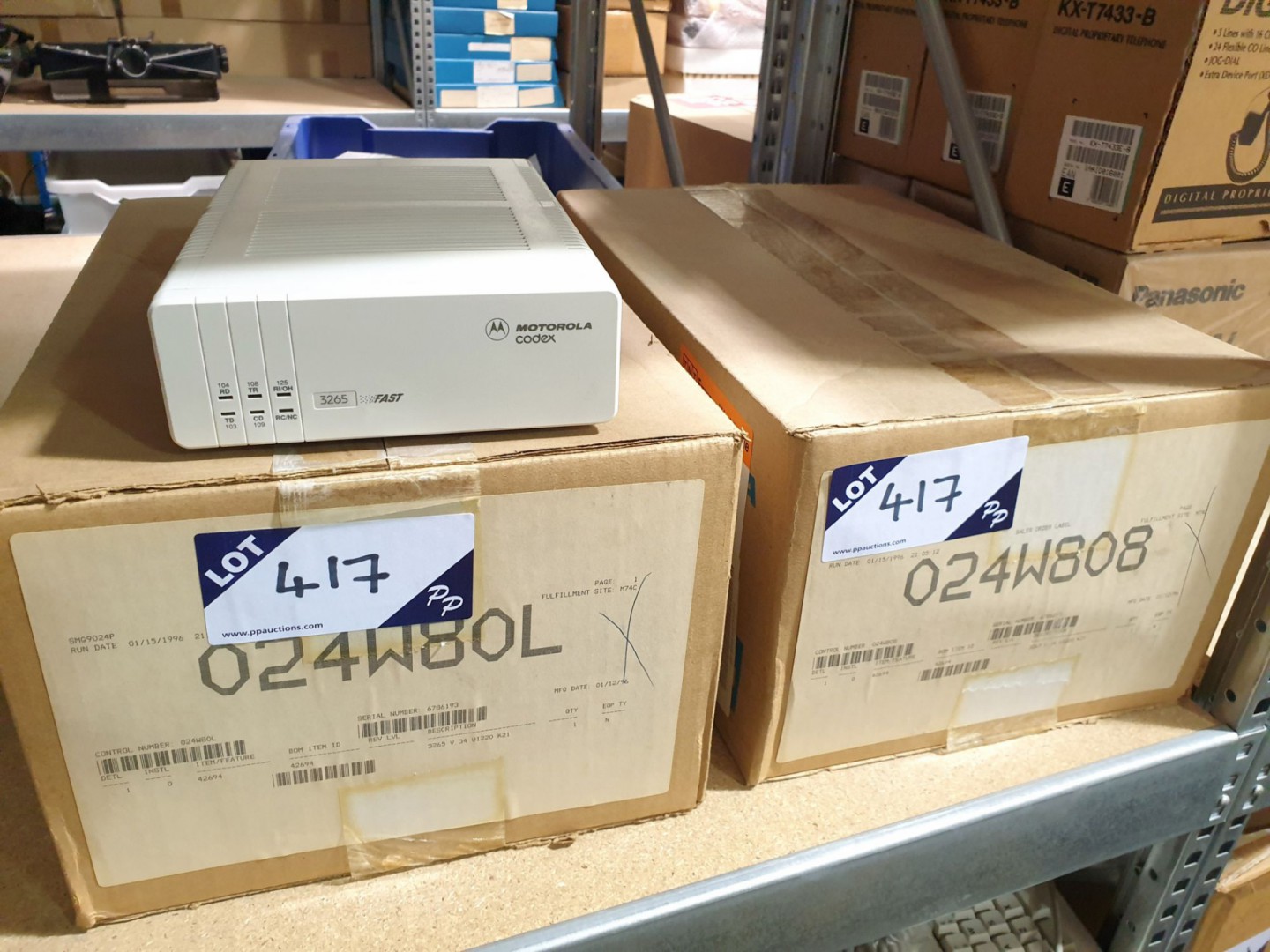 2x Motorola 3265 fast codex (boxed & unused)