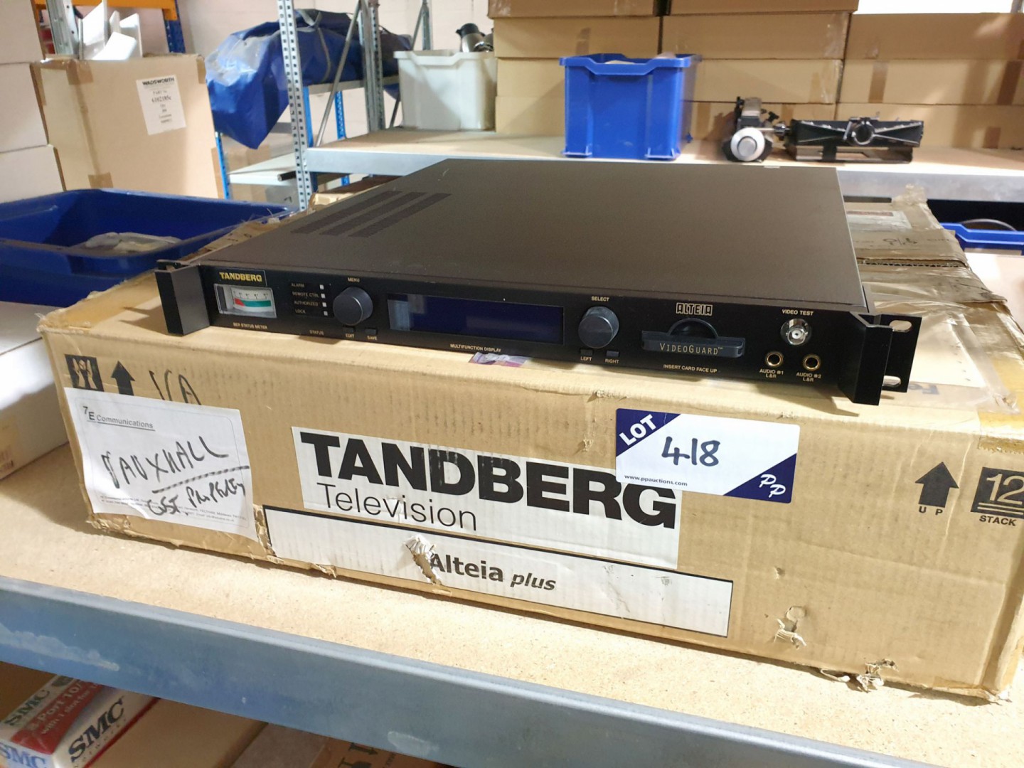 Tandberg Alteia PSR 942C satellite receiver (boxed...