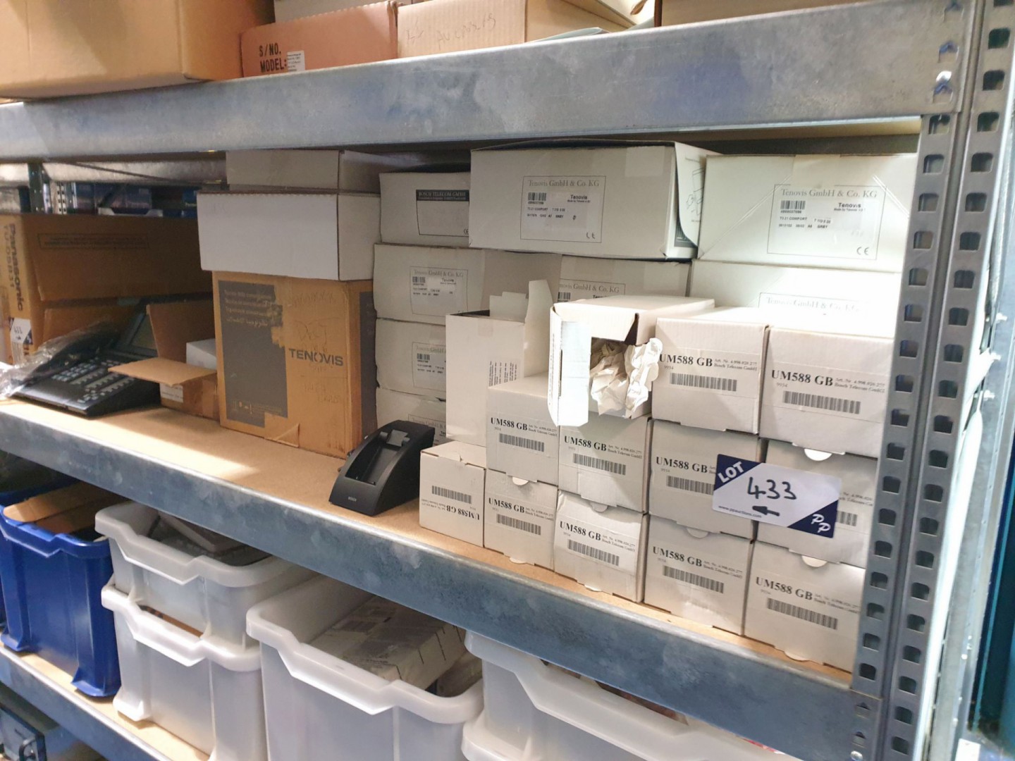 12x Tenovis integral telephones (boxed & unused),...