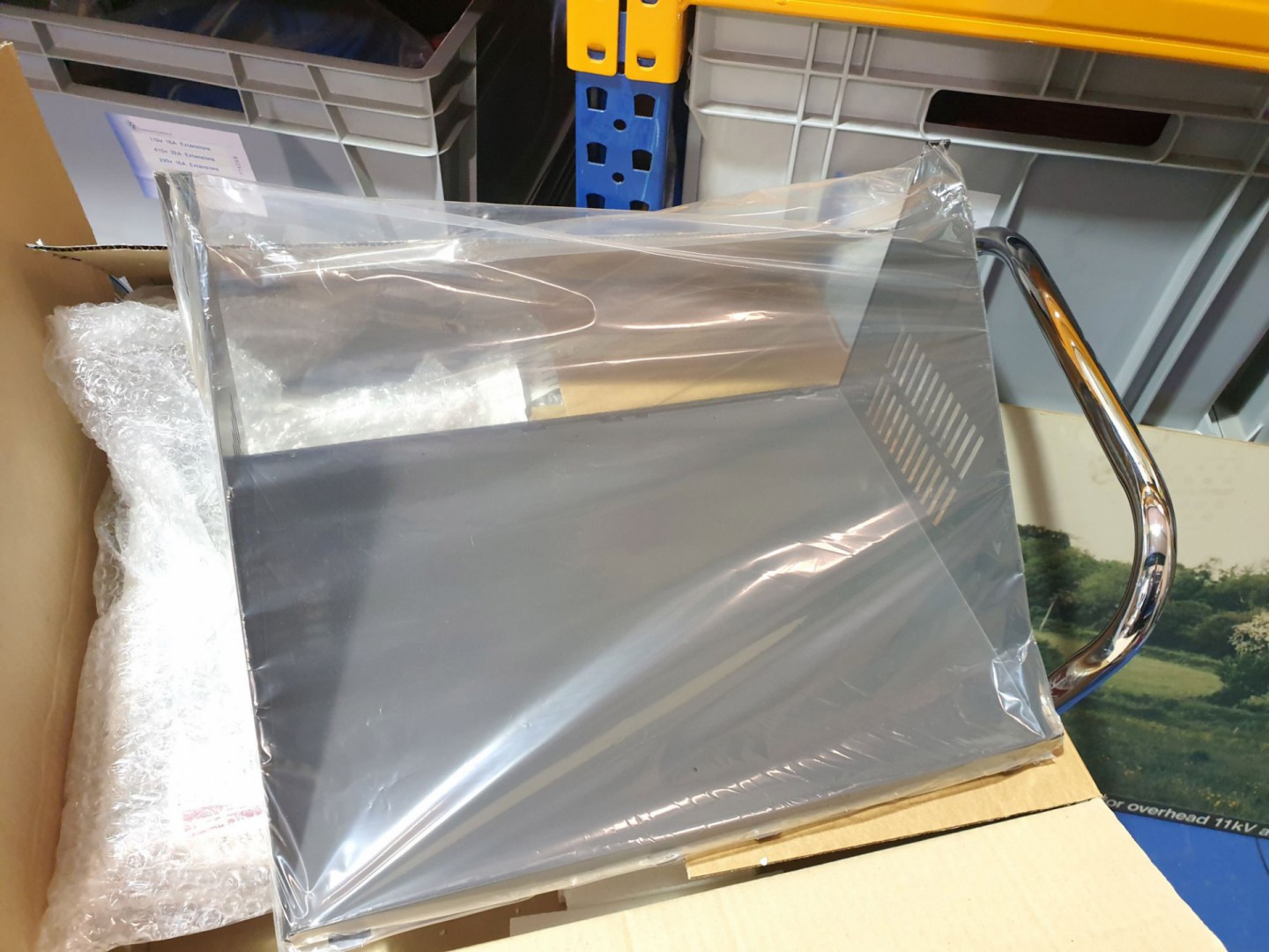 2x JVC RK-C101UK rack mount monitor trays (boxed &...