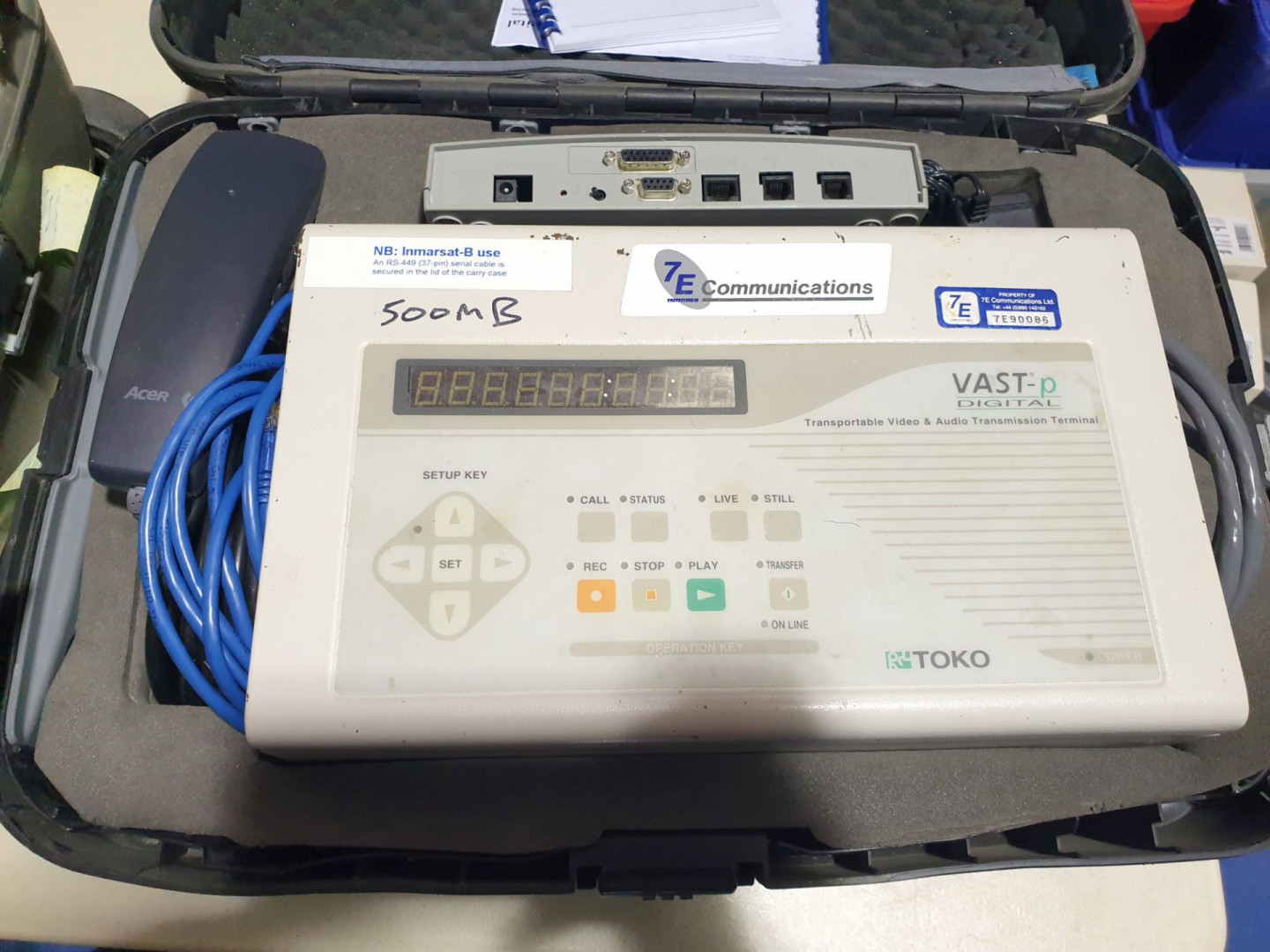 Toko Vast-P digital transportable video & audio tr...