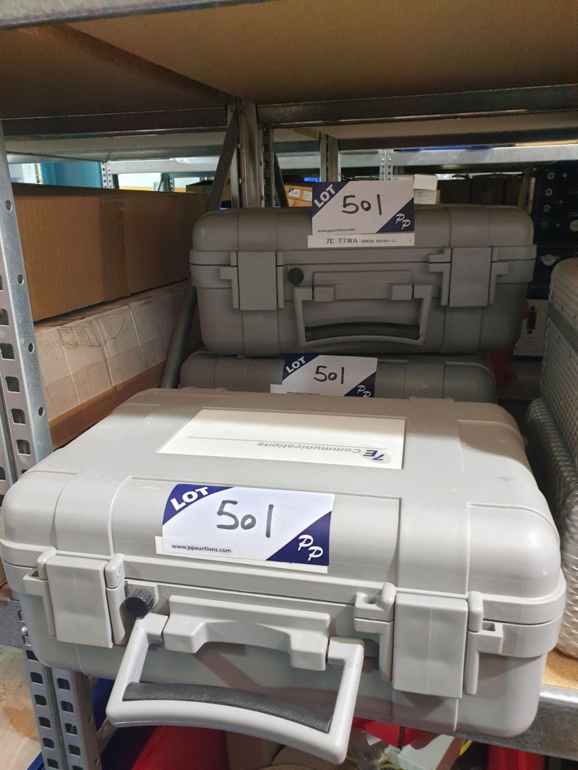 3x Webway one ISDN port with accessories in grey p...