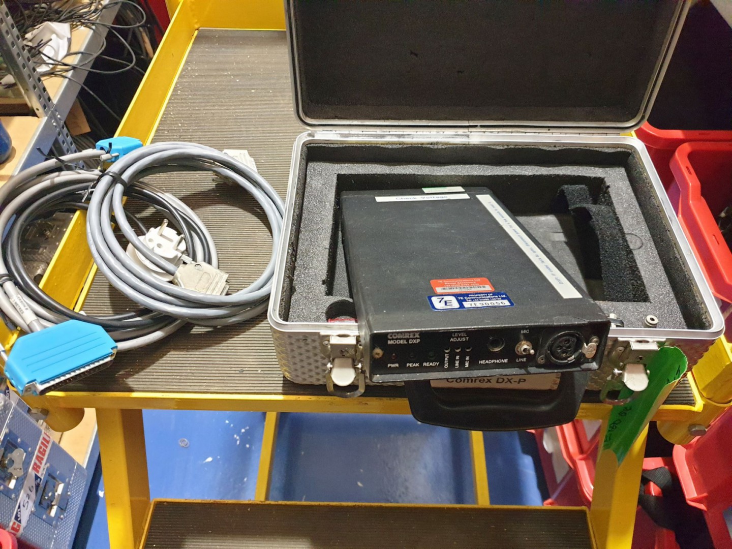 3x Comrex DX-P codec in aluminium carry cases