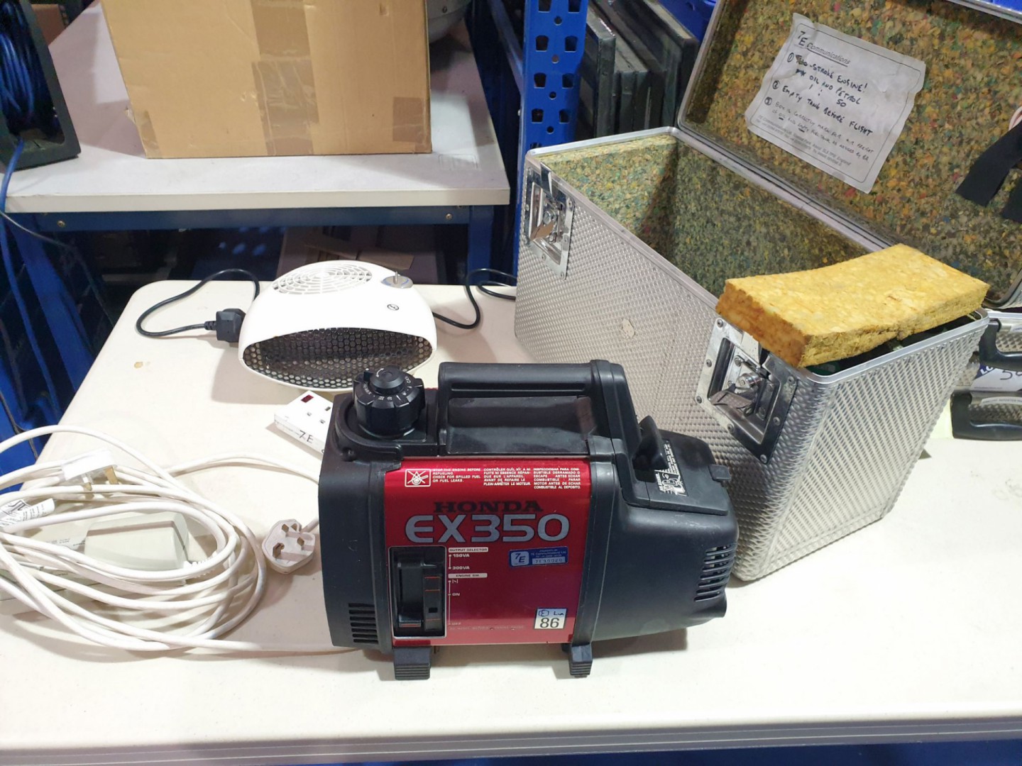 Honda EX350 generator, 350vA, 240v output in trans...