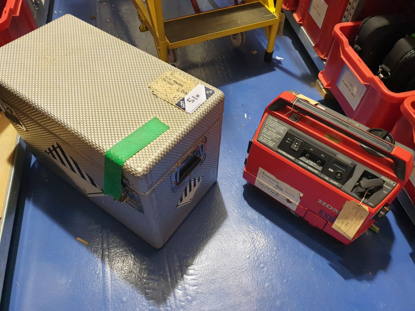 Honda EX650 diesel generator, 12v, 8.3A in alumini...
