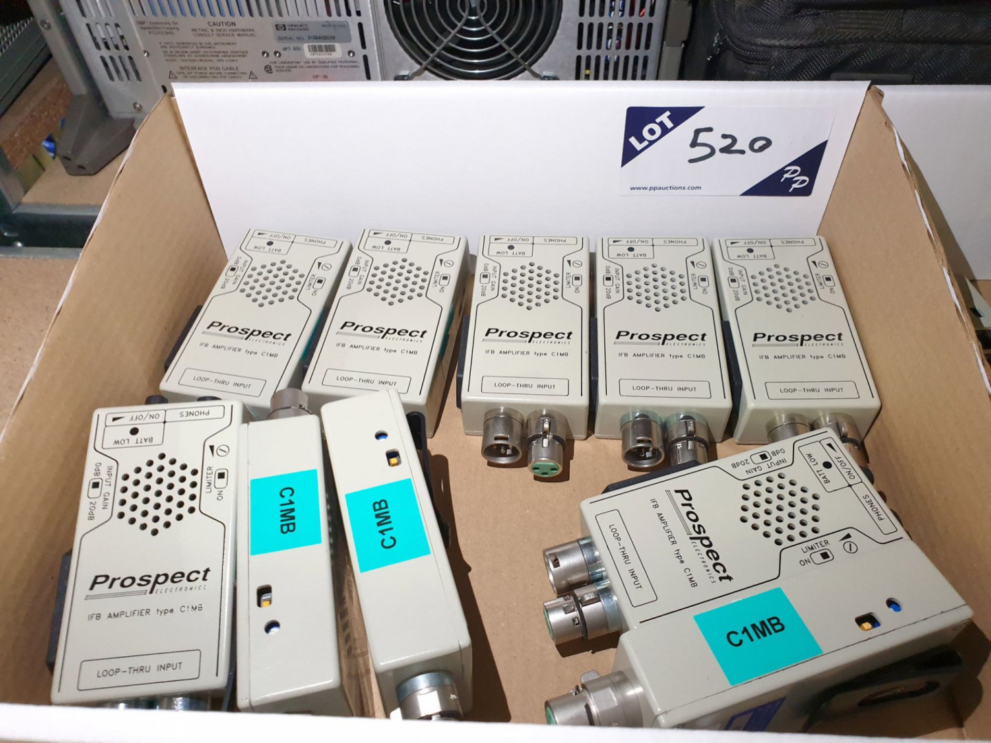 10x Prospect Electronics C1MB IFB amplifiers
