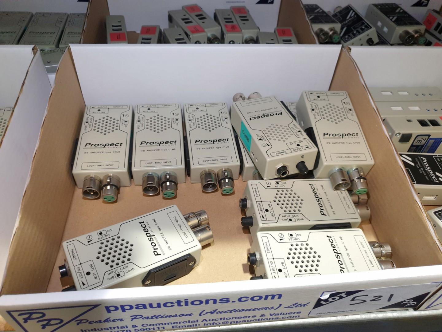 10x Prospect Electronics C1MB IFB amplifiers