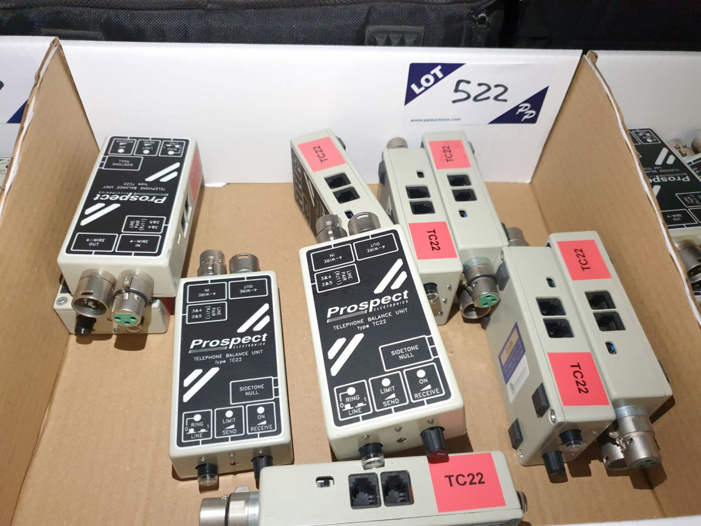 10x Prospect Electronics TC22 telephone balance un...