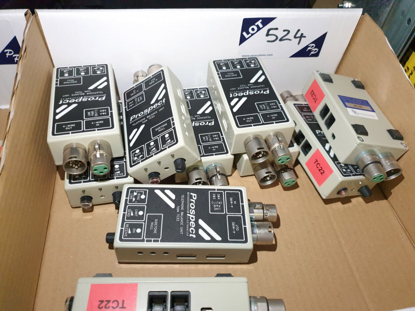 10x Prospect Electronics TC22 telephone balance un...