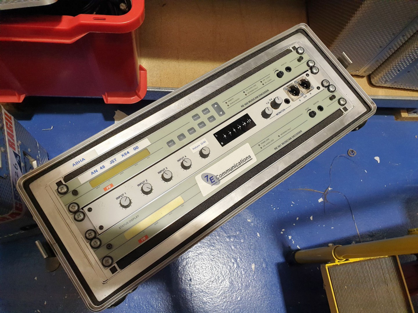 RE660 musicam encoder, RE661 musicam decoder, moni...