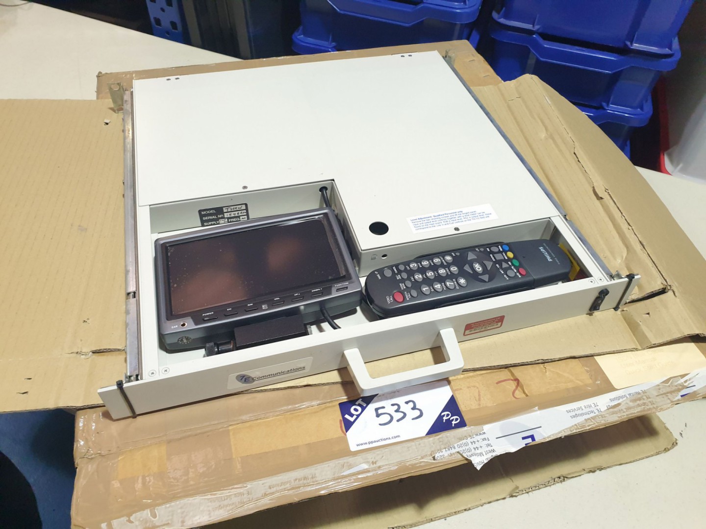 5x rack mount Talking Head live audio & video tran...