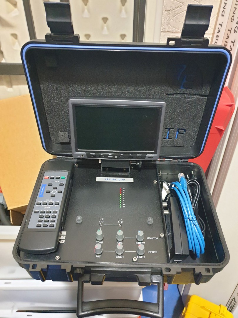 2x Talking Head live audio & video transmission sy...