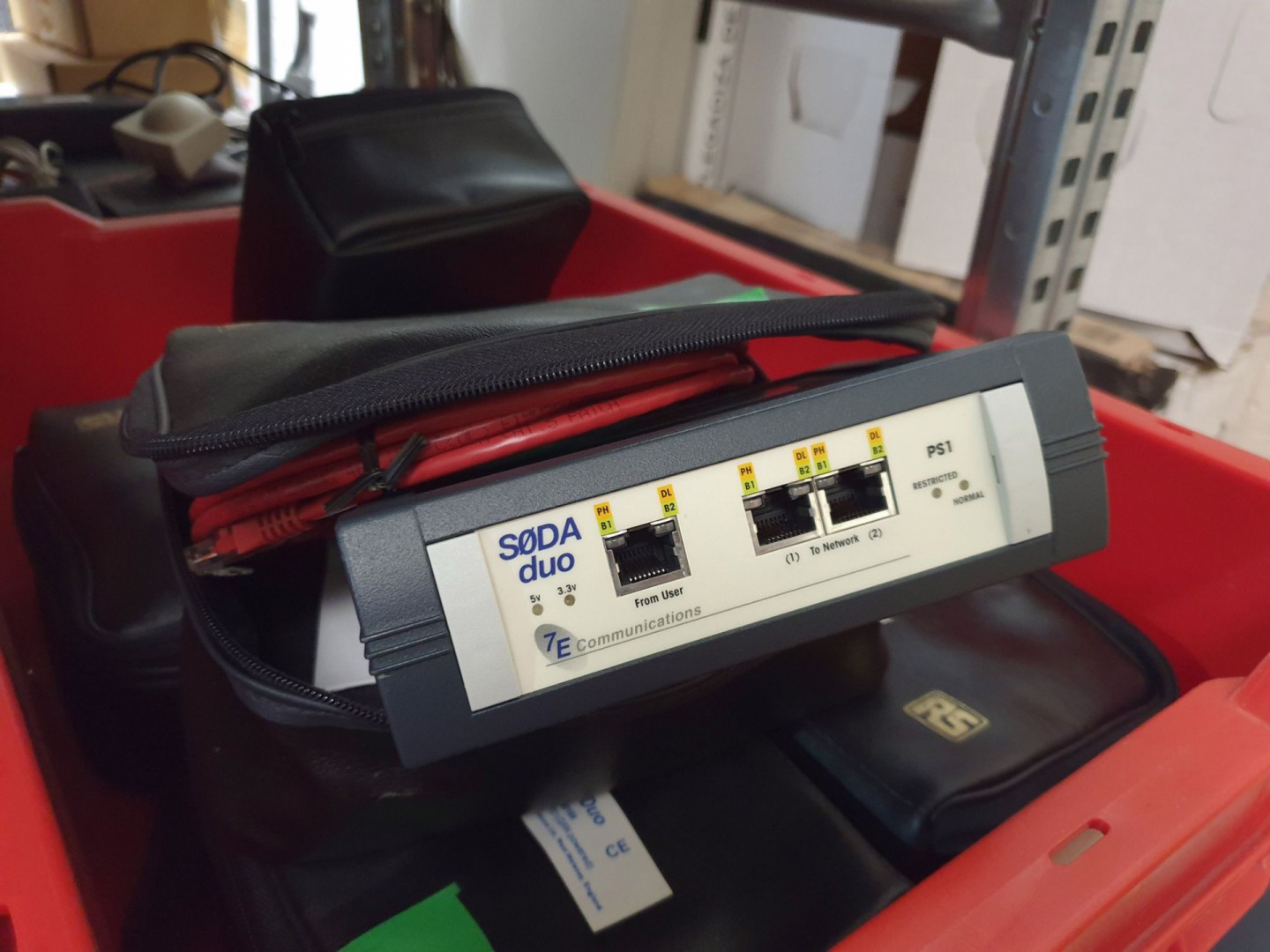 5x Soda Duo PS1 (Gan powered) network codec
