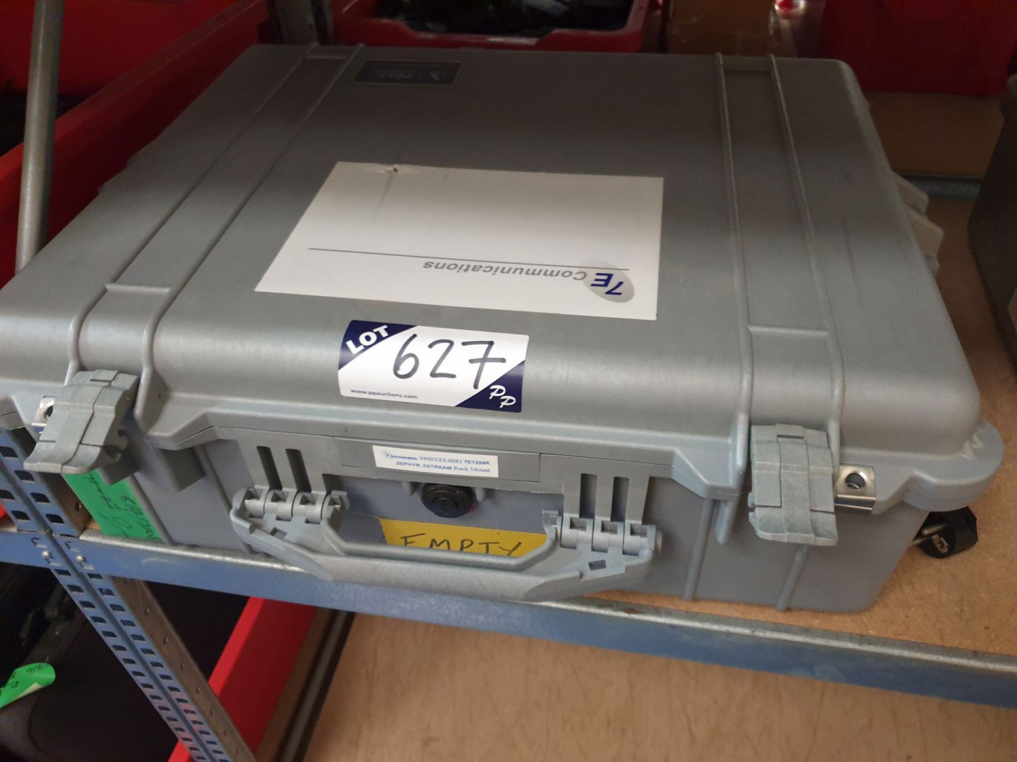 Peli 1600 grey protector case