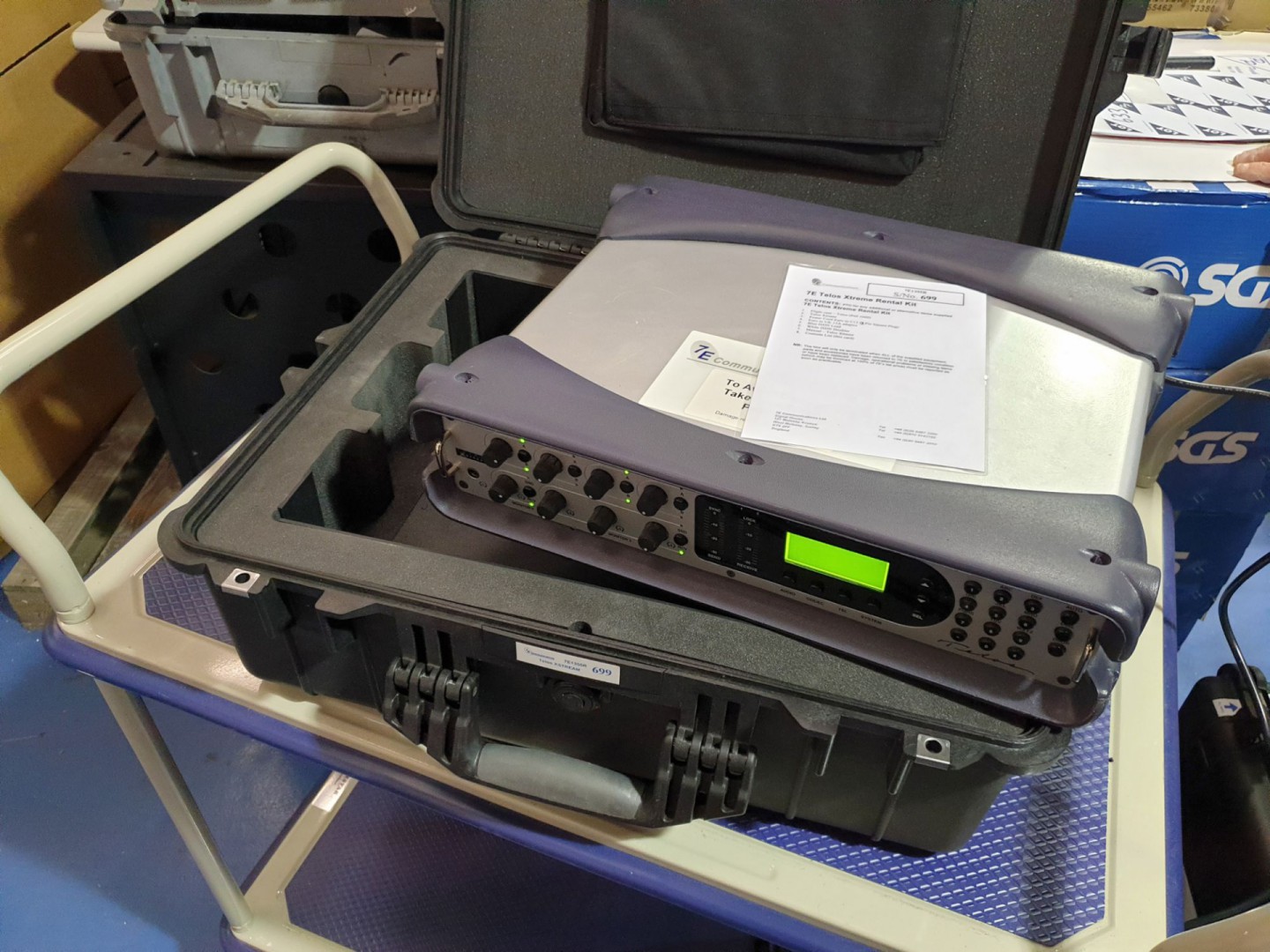 Telos Zephyr Xstream advanced digital network tran...