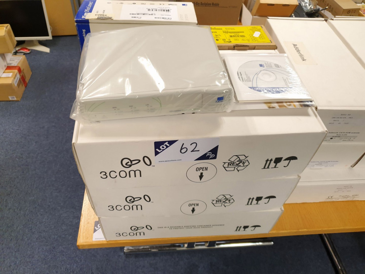 4x 3COM office connect internet firewall DMZ, 3COM...