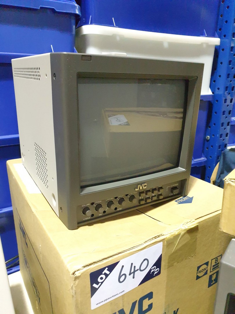 JVC TM-1010PN-K colour video monitor (boxed & unus...