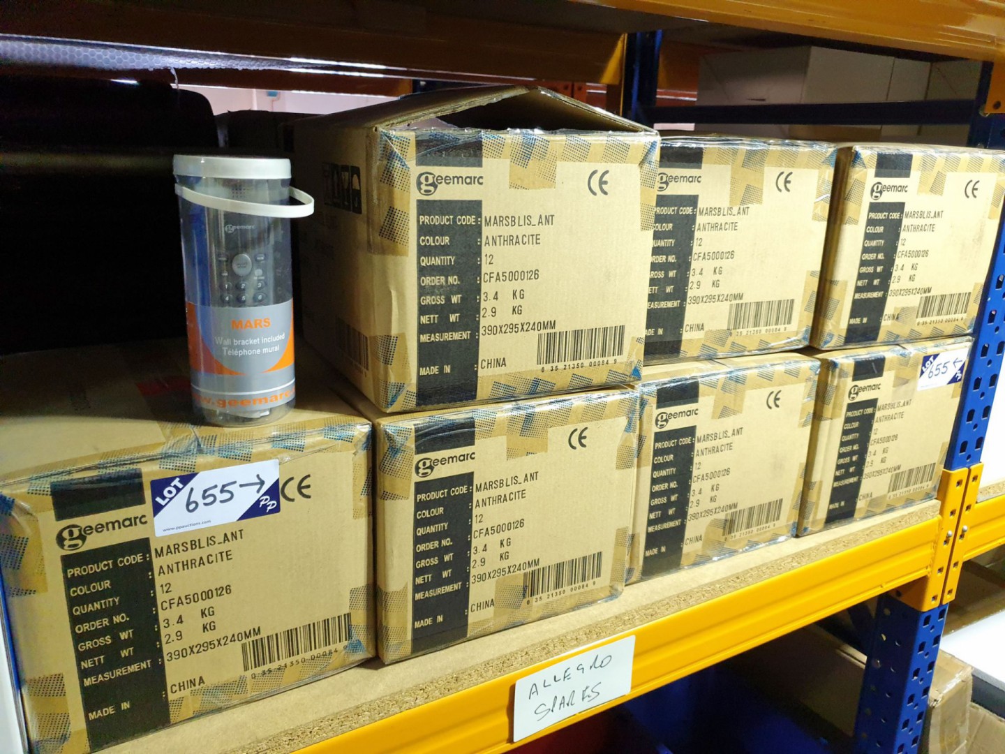 80+ Geemarc clear sound wall mountable handsets (b...