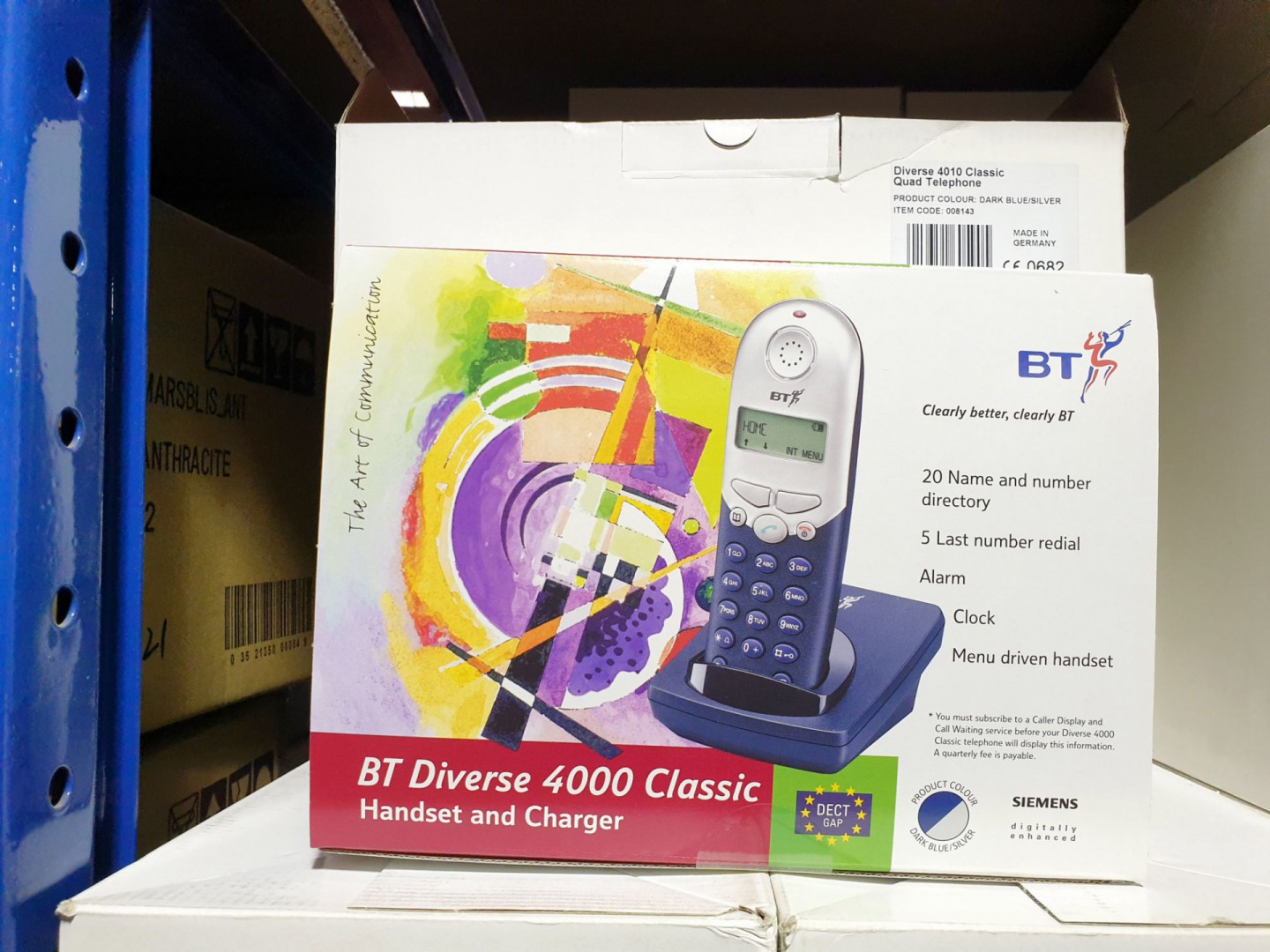 10 boxes (4 per box) BT Diverse 4000 classic hands...