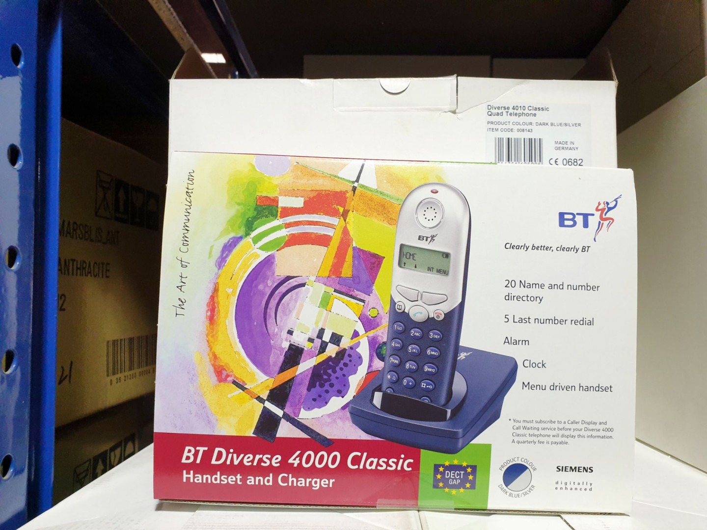10 boxes (4 per box) BT Diverse 4000 classic hands...