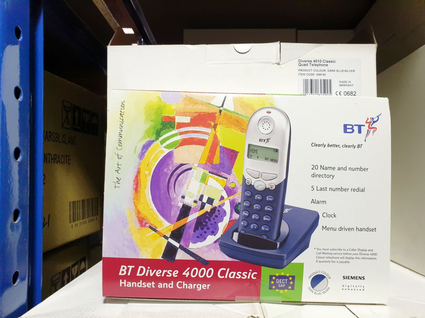 10 boxes (4 per box) BT Diverse 4000 classic hands...