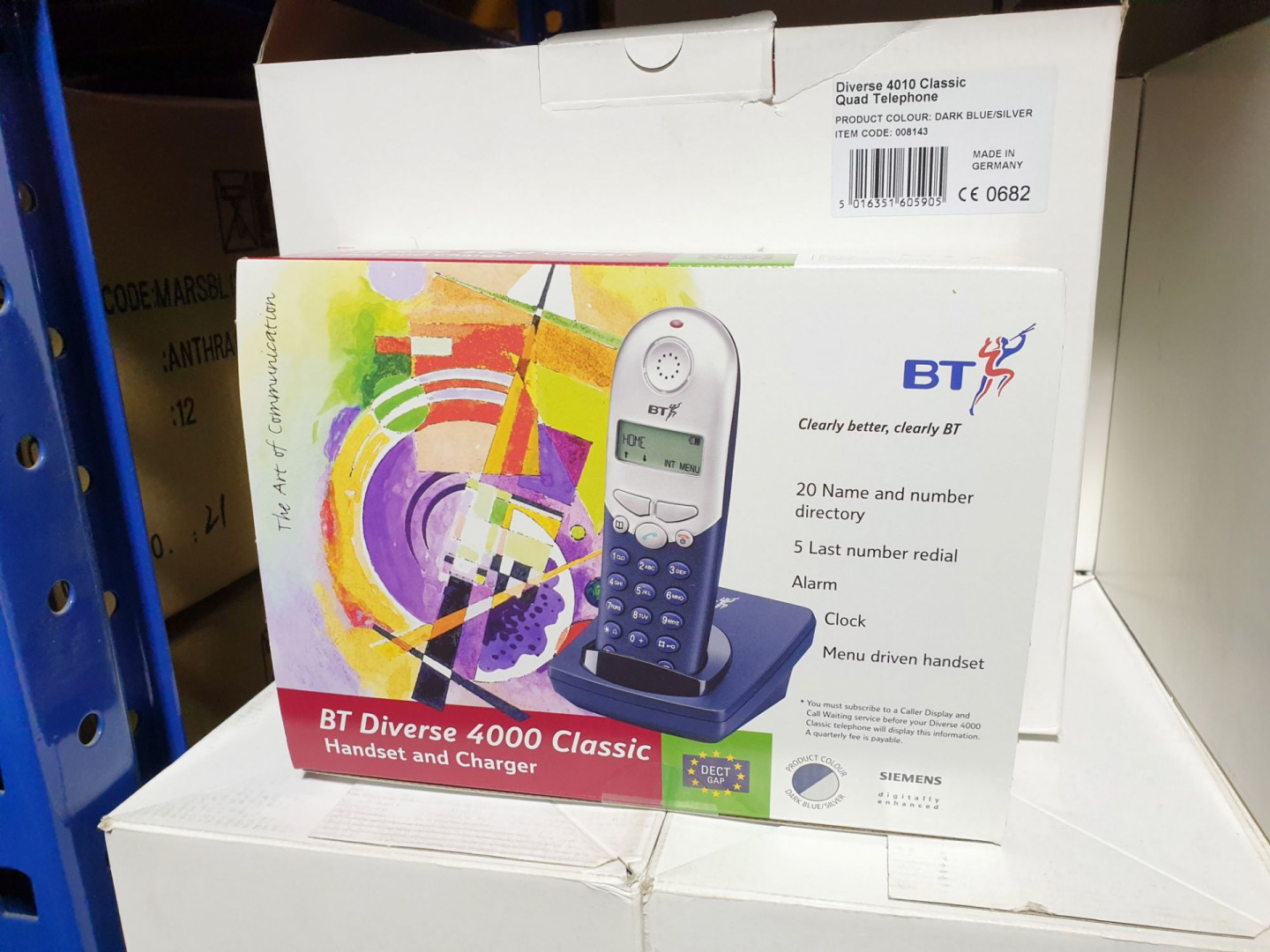 10 boxes (4 per box) BT Diverse 4000 classic hands...