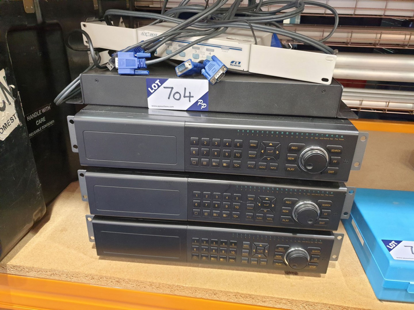 3x Xvision XPR16H Professional 16 camera multiplex...