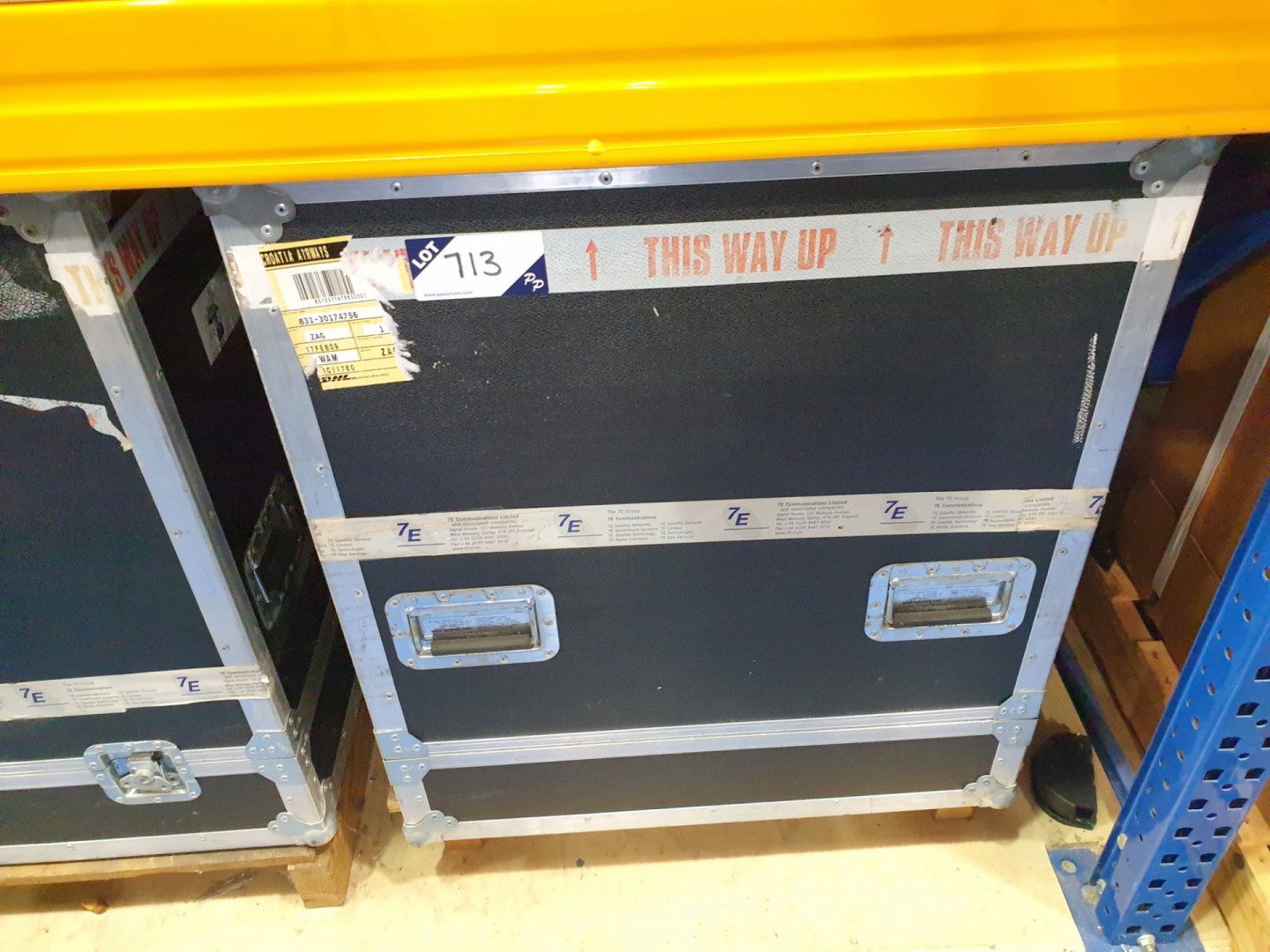 CP cases black transit case, 720x820x720mm
