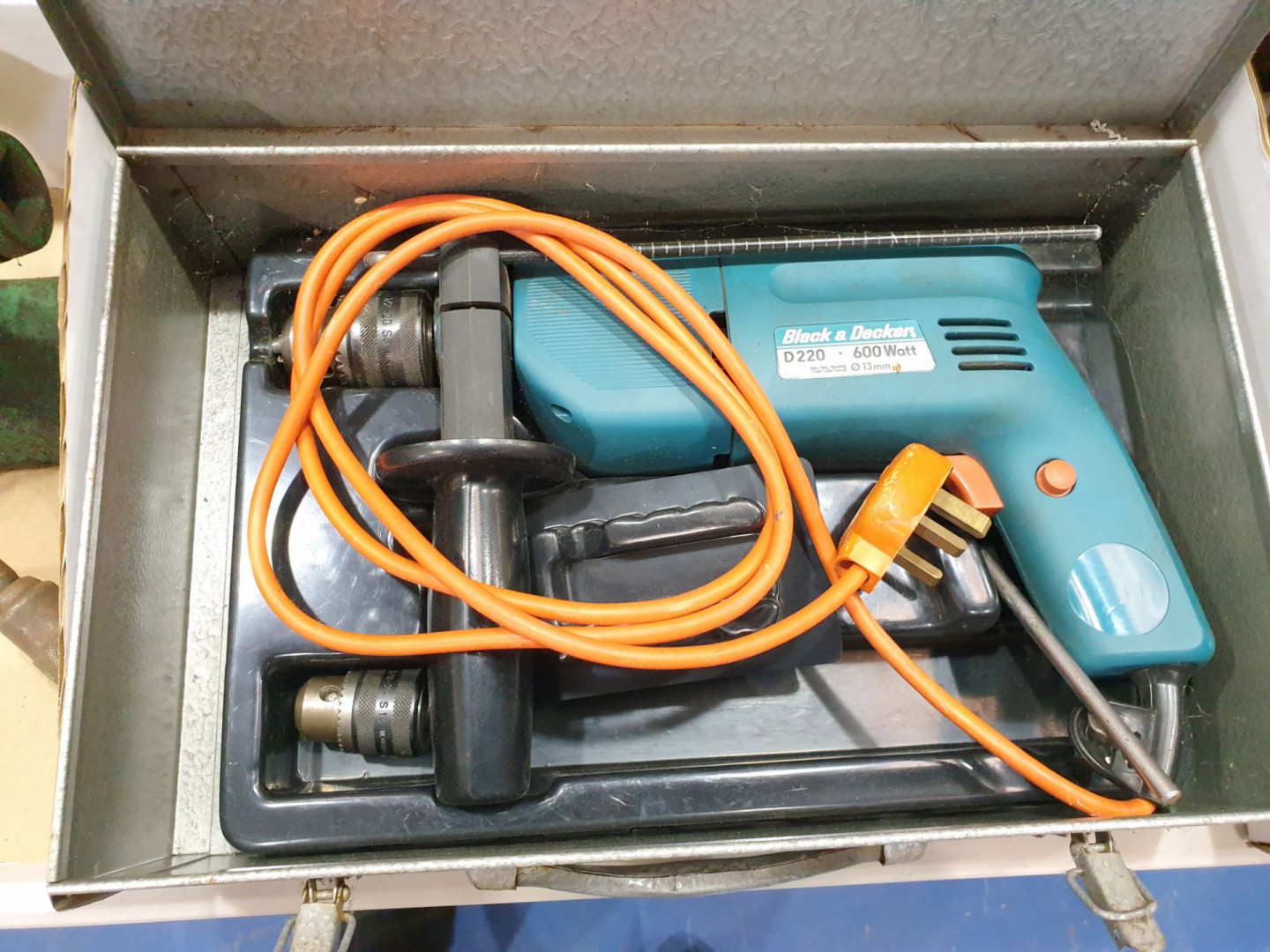 Black & Decker D220 2 speed electric hammer drill...