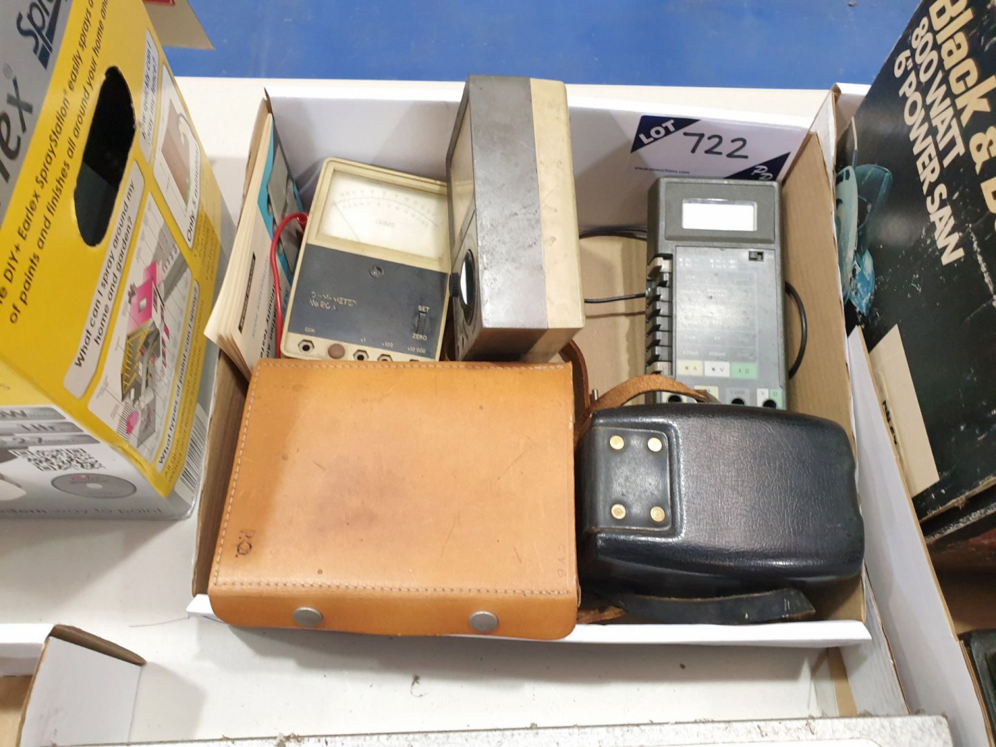 Metrohm insulation tester, Ohm-meter 20A, 12D Avo...